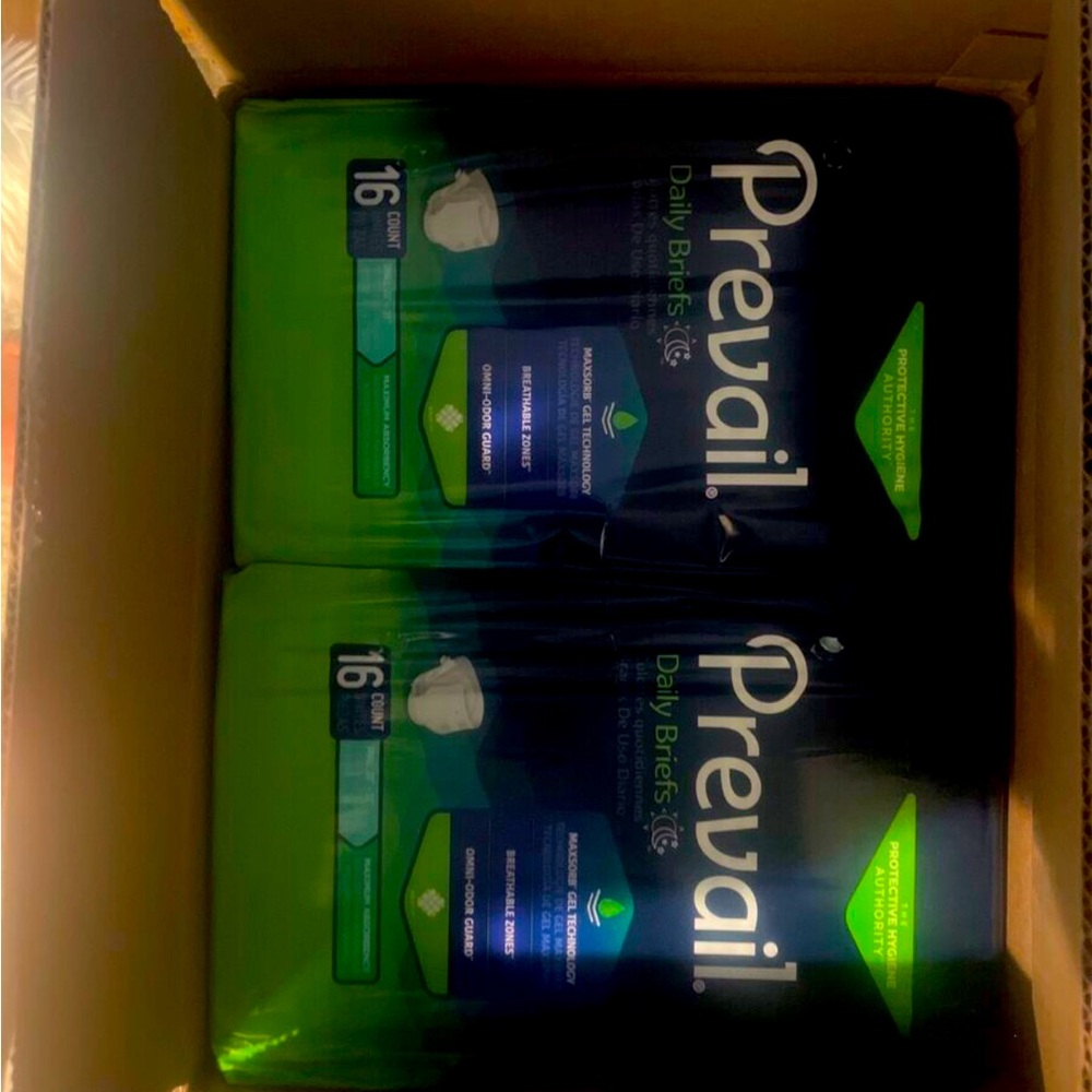 Prevail adult diapers size small